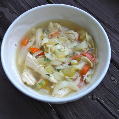 Homemade Chicken Noodle Soup