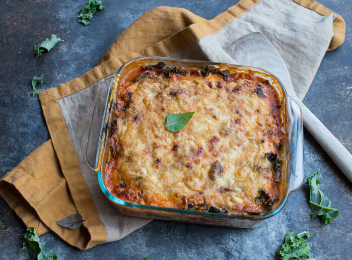 Do you want more protein, less carbs and loads of veggies in your diet? Look no further than meal prepping this Vegetarian Roasted Eggplant Lasagna! It's a dinner time favorite and totally crave worthy. 
