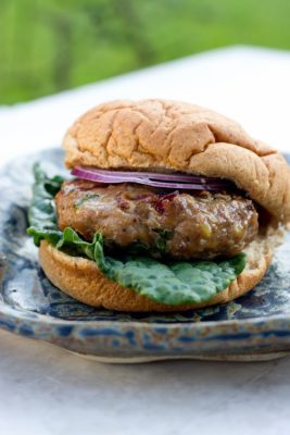 Cranberry Turkey Burgers