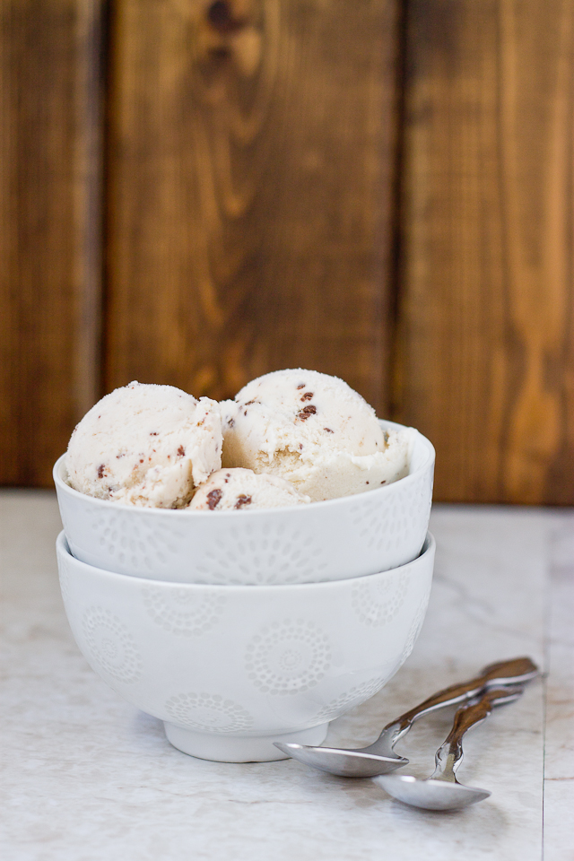 Brown Butter Banana Ice Cream with Nutella Swirl-6552