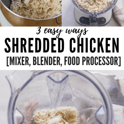 How to cook without a food processor