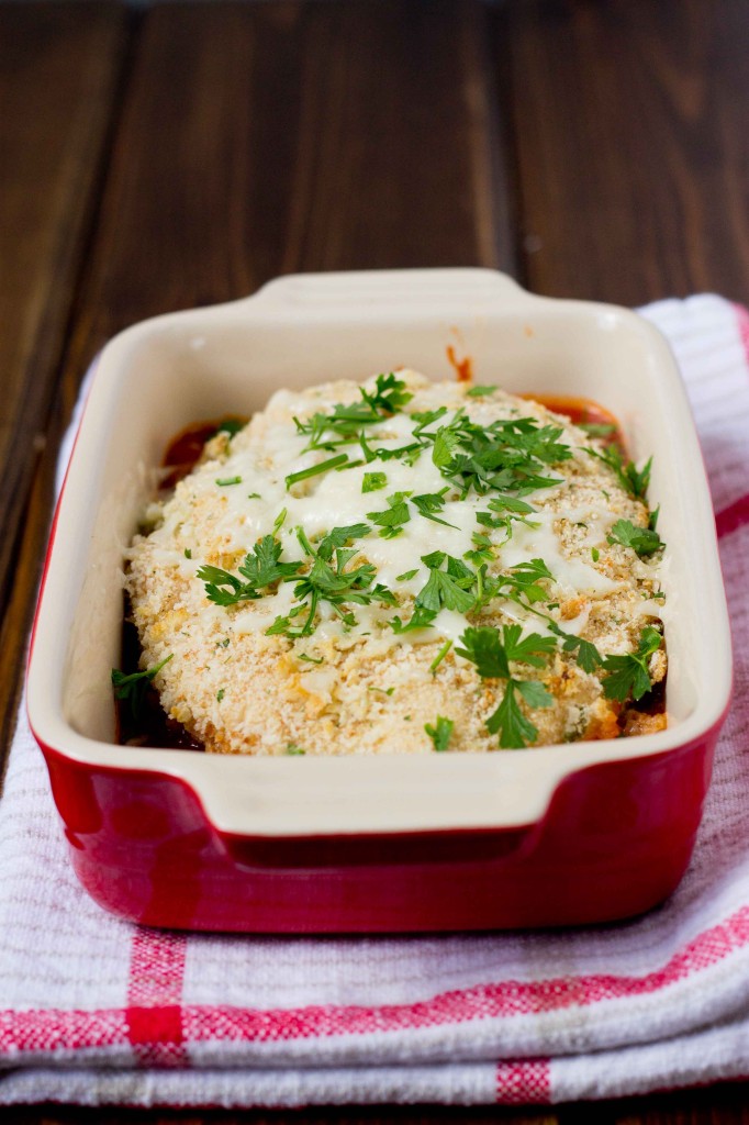 Stuffed Chicken Parmesan