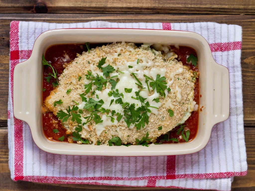 Stuffed Chicken Parmesan