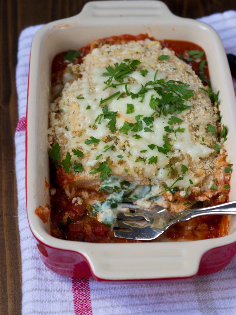 Stuffed Chicken Parmesan