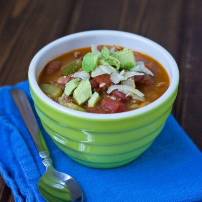 Bacon Quinoa Chili