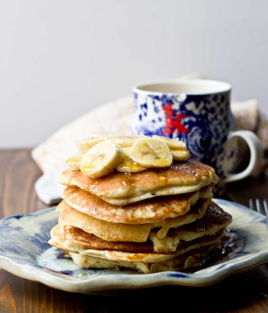 Make you banana pancakes, pretend like it's the weekend now... these Gluten Free Banana Pancakes are a classic go-to for a rainy (or snowy) weekend with your loves. Bonus-- they are healthy too!