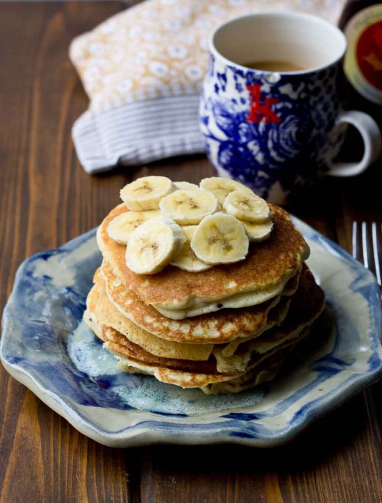 Make you banana pancakes, pretend like it's the weekend now... these Gluten Free Banana Pancakes are a classic go-to for a rainy (or snowy) weekend with your loves. Bonus-- they are healthy too!