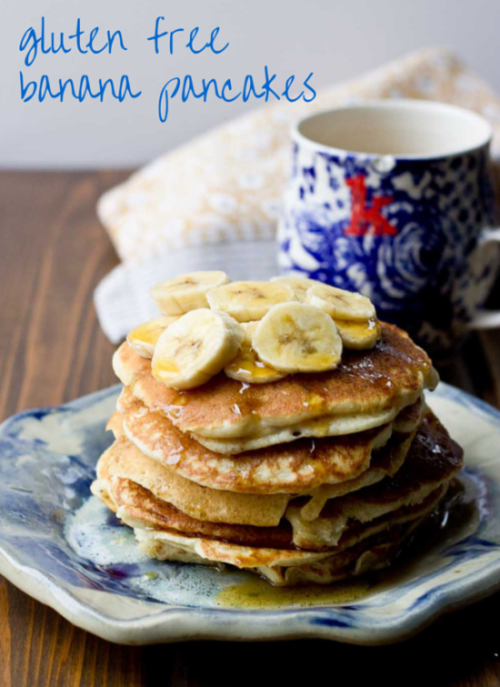 Make you banana pancakes, pretend like it's the weekend now... these Gluten Free Banana Pancakes are a classic go-to for a rainy (or snowy) weekend with your loves. Bonus-- they are healthy too!