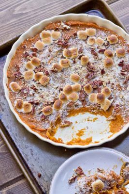 Low Sugar Sweet Potato Casserole