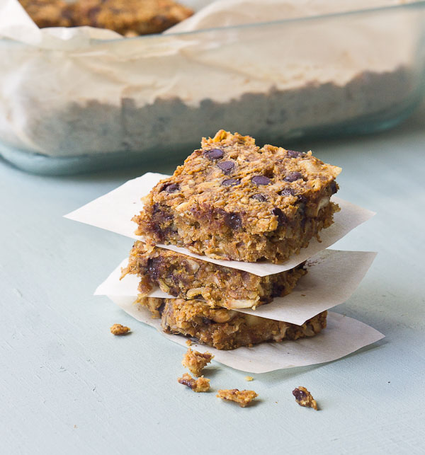 These Peanut Butter Pumpkin Chewy Granola Bars are my go to snack. Simple whole foods, no added sugar, and homemade.