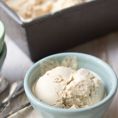 Because every birthday party needs ice cream to go with the cake, bring this Vegan Cashew Ice Cream. It's dairy free, and made with 3 simple ingredients. Cashews. Almond Milk. 100% Pure Maple Syrup.