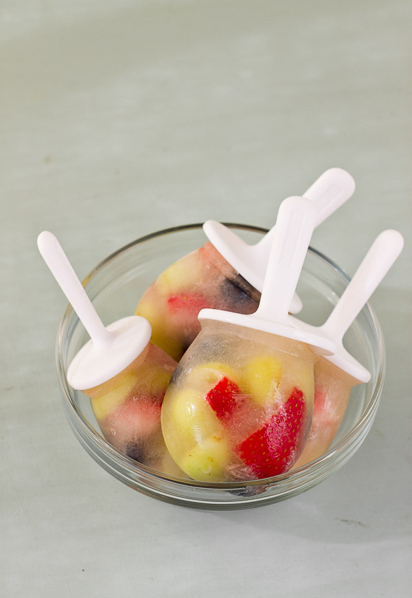 These DIY Frozen Fruit Pops are a fun way to cool off over the summer—made with 100% real ingredients and no added sugar!