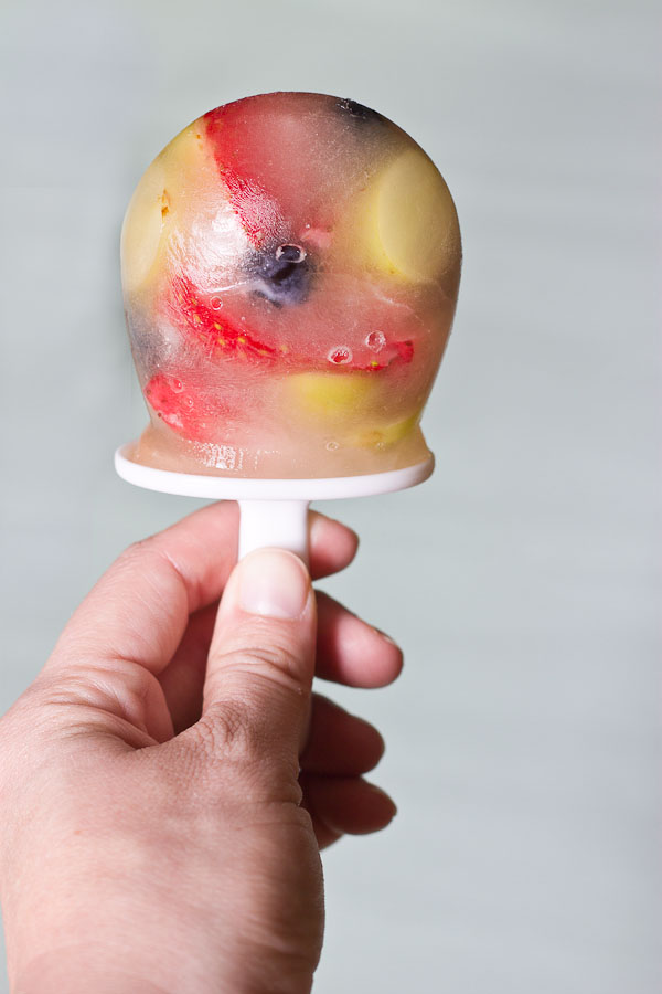 These DIY Frozen Fruit Pops are a fun way to cool off over the summer—made with 100% real ingredients and no added sugar!