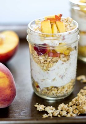 These fresh parfaits are bursting with the season's finest: peaches. Make these Peach Parfaits in advance for a quick weekday breakfast or snack.