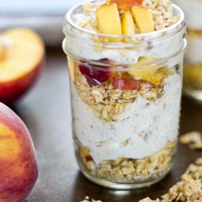 These fresh parfaits are bursting with the season's finest: peaches. Make these Peach Parfaits in advance for a quick weekday breakfast or snack.