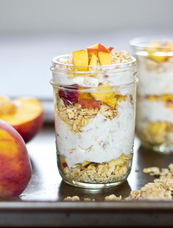 These fresh parfaits are bursting with the season's finest: peaches. Make these Peach Parfaits in advance for a quick weekday breakfast or snack. 