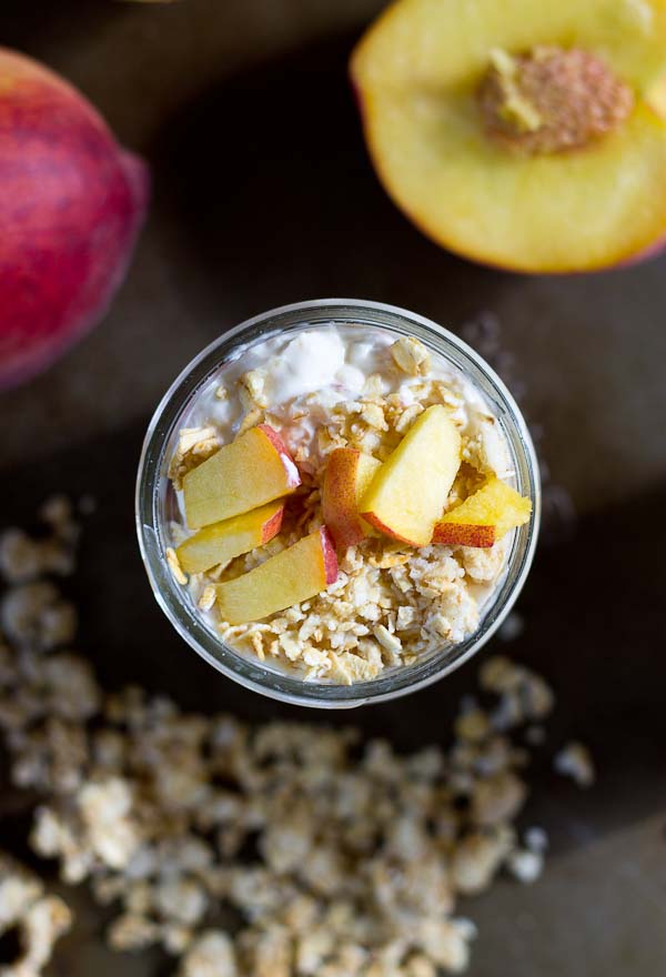 These fresh parfaits are bursting with the season's finest: peaches. Make these Peach Parfaits in advance for a quick weekday breakfast or snack. 