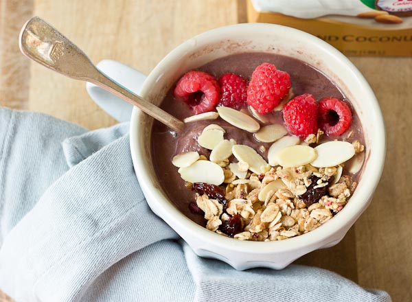 Acai, an ancient super-berry from the Amazon rainforest, makes this smoothie bowl extra velvety, decadent and low carb.