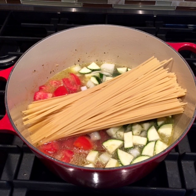 One-Pot Pasta Florentine