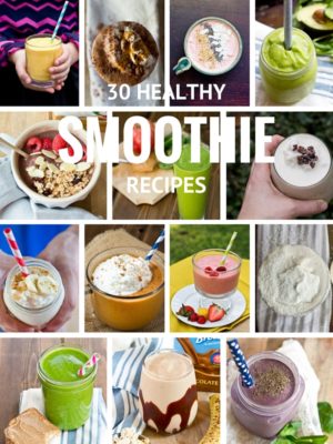 30 Healthy Smoothie Recipes from loveandzest.com