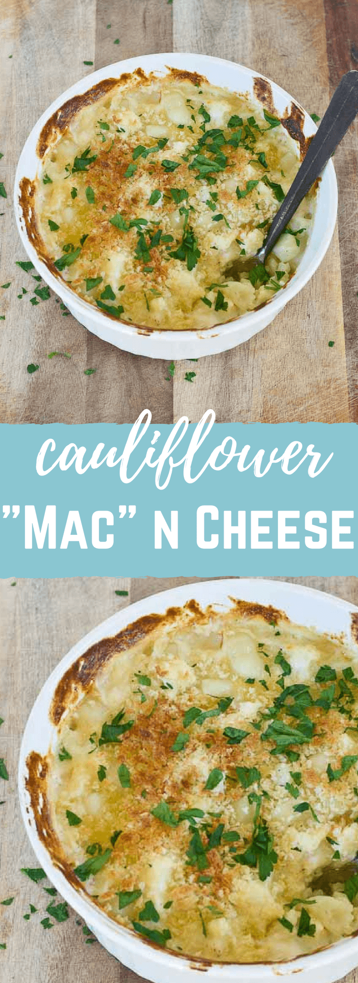 This Cauliflower "Mac" n Cheese, made with gnocchi instead of macaroni is so creamy and so cheesy, it's hard to resist eating it all up! Have a bowl of this "Mac n Cheese" and eat your veggies too!