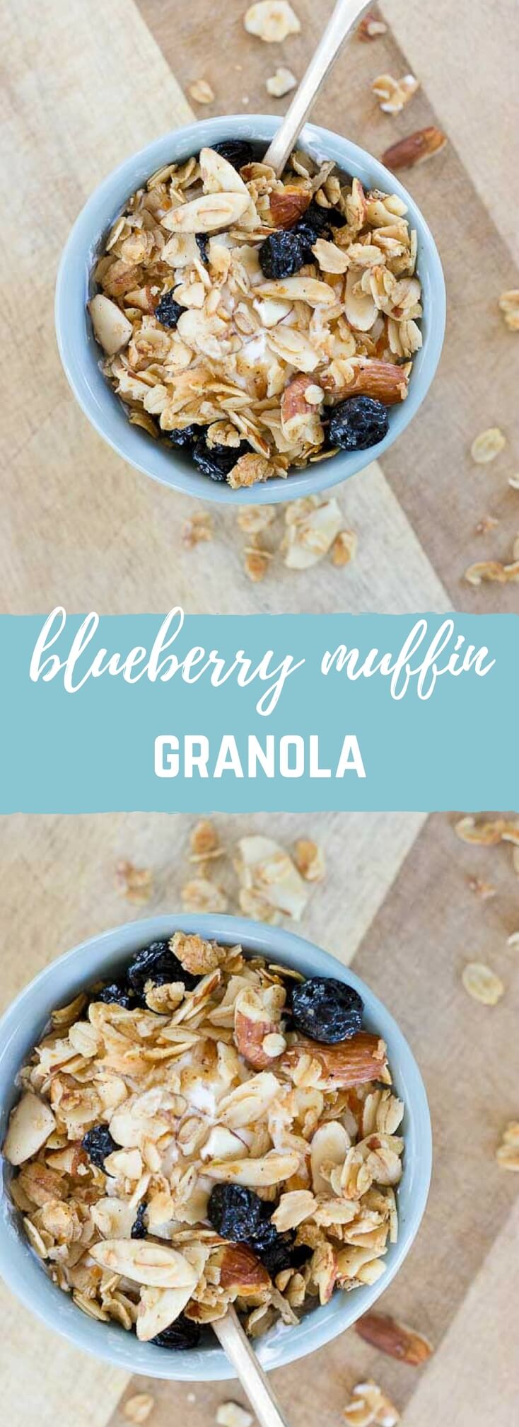 Blueberry Muffin Granola | Love & Zest