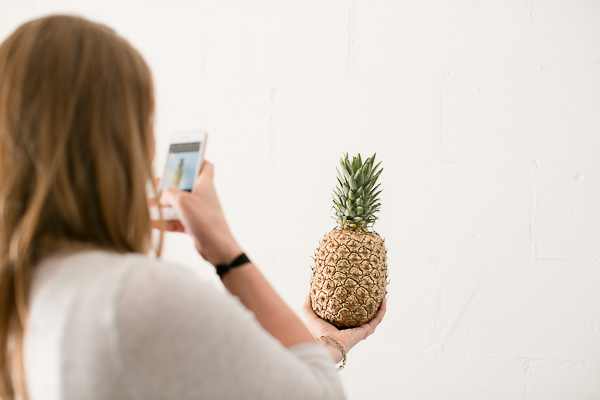 Because DIY golden pineapples are the BEST!