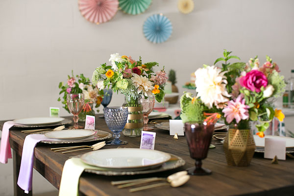 Get your closest girlfriends together for a summer floral party! Coffee and cake required.