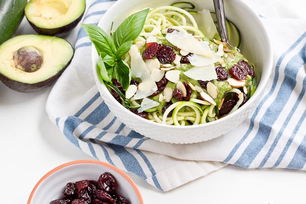 Zucchini Noodles with Creamy Avocado Sauce-21