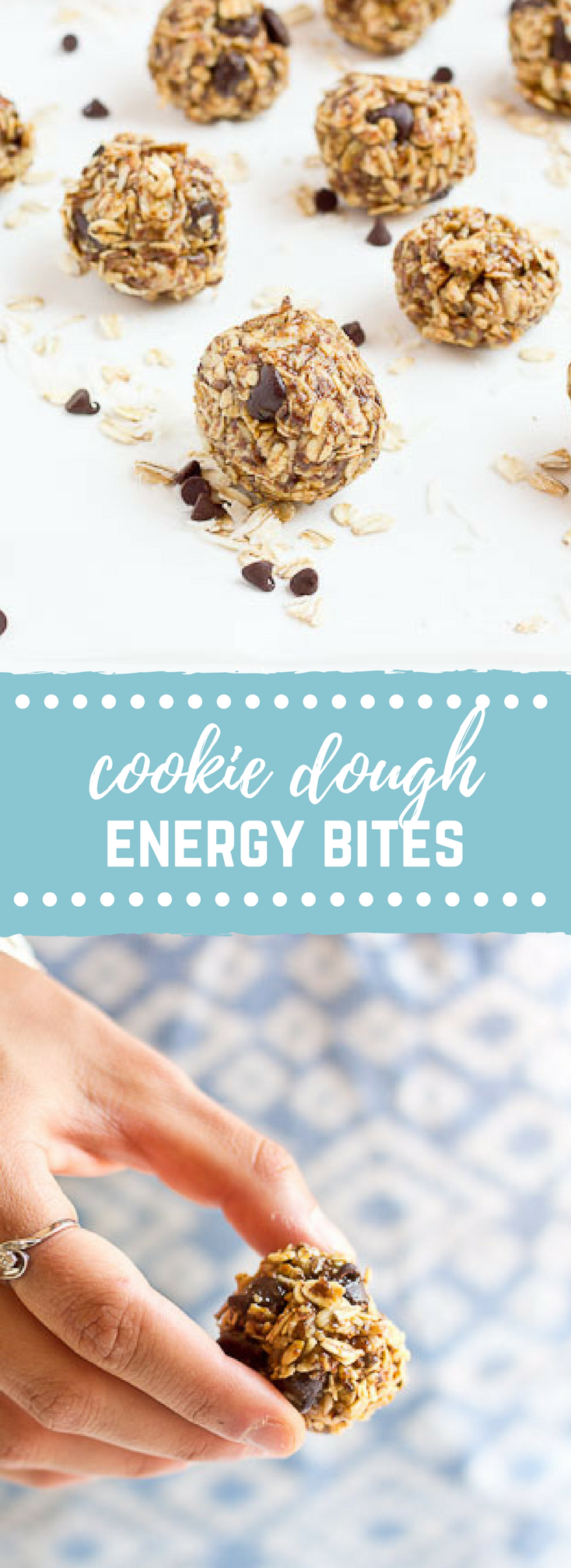  These Cookie Dough Energy Bites are exactly what you need right now!! They cure that sweet tooth and are less expensive than pre-made energy bars. Easy to make and gluten free. 