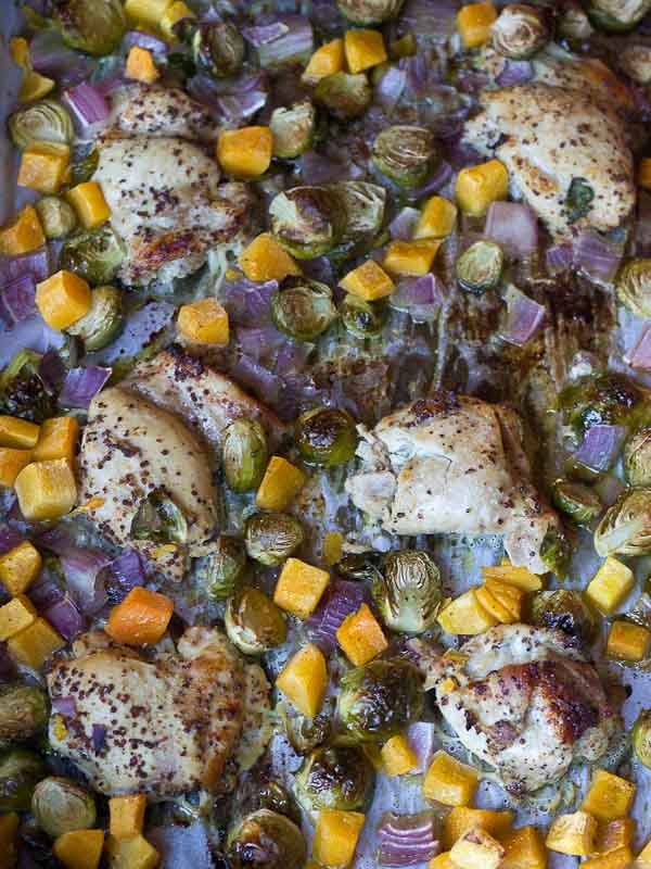 Winner winner chicken dinner. This Sheet Pan Chicken and Veggies is a big hit in our house. Simple to prep and easy to clean up!