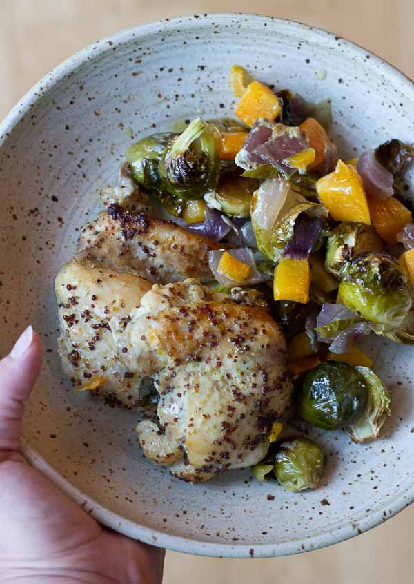 Winner winner chicken dinner. This Sheet Pan Chicken and Veggies is a big hit in our house. Simple to prep and easy to clean up!