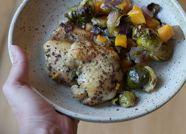 Winner winner chicken dinner. This Sheet Pan Chicken and Veggies is a big hit in our house. Simple to prep and easy to clean up!