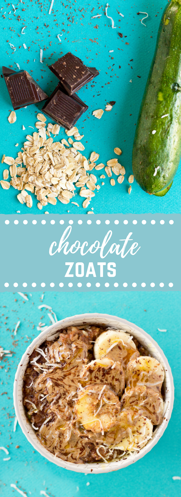 Have you tried Chocolate Zoats aka Zucchini Oatmeal yet? It's like zucchini bread in a bowl and a yummy way to eat up your veggies for breakfast!