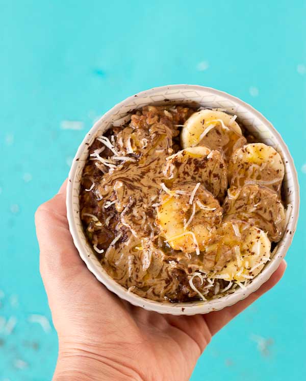 Have you tried Chocolate Zoats aka Zucchini Oatmeal yet? It's like zucchini bread in a bowl and a yummy way to eat up your veggies for breakfast! 