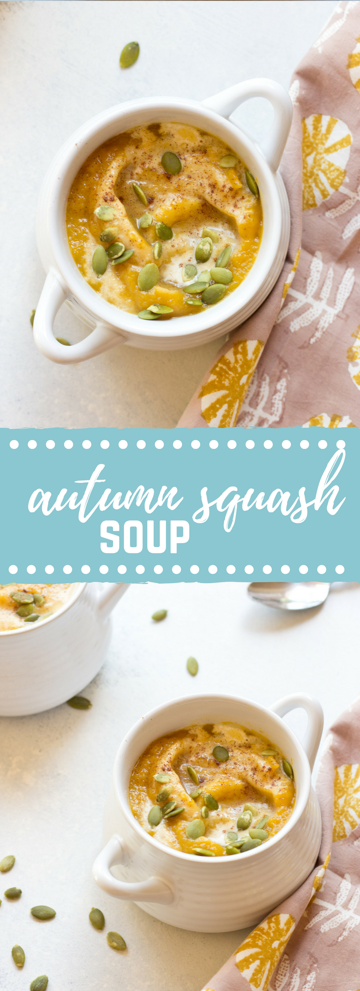 Vegan Autumn Glow Soup is a seasonal favorite and my personal health elixir. The flavors of this soup are just what you need on a chilly day.