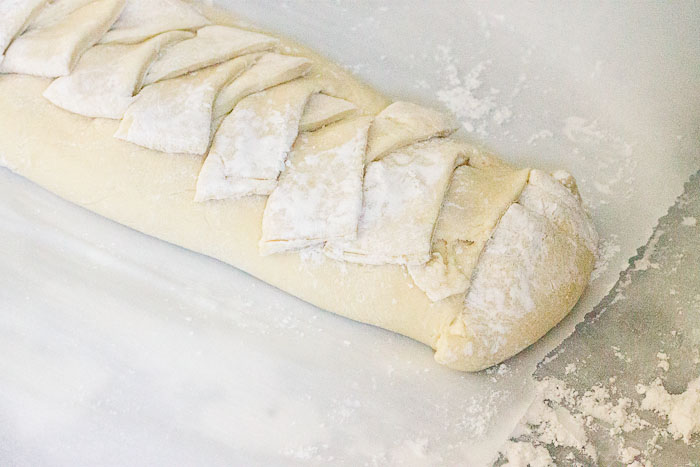 The flavors in this Cranberry Cream Cheese Braid are spot on and bursting with holiday freshness. Cranberries, cream cheese, and pillowy pastry dough...I’m like YIPPEEE! It’s the most wonderful time of the year.