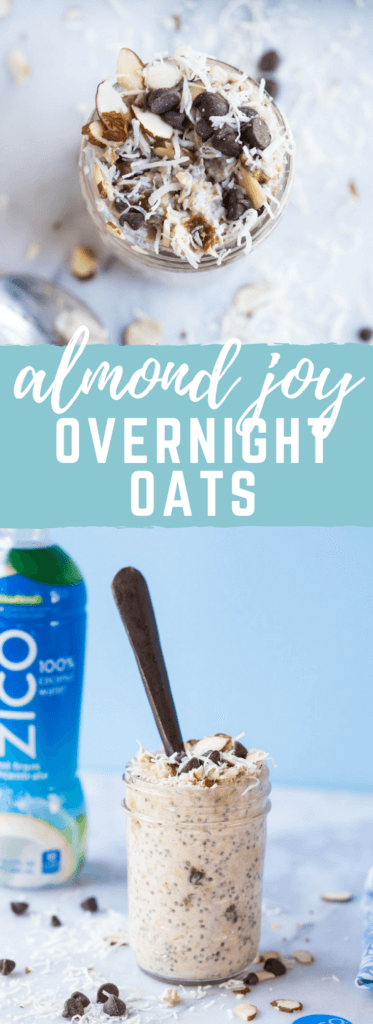 Almond Joy Overnight Oats Recipe | Vegan Overnight Oats Recipe