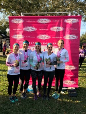 Lady Track Shack 5K Orlando Florida Cabot Fit Team 2017