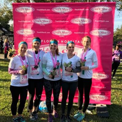 Lady Track Shack 5K Orlando Florida Cabot Fit Team 2017