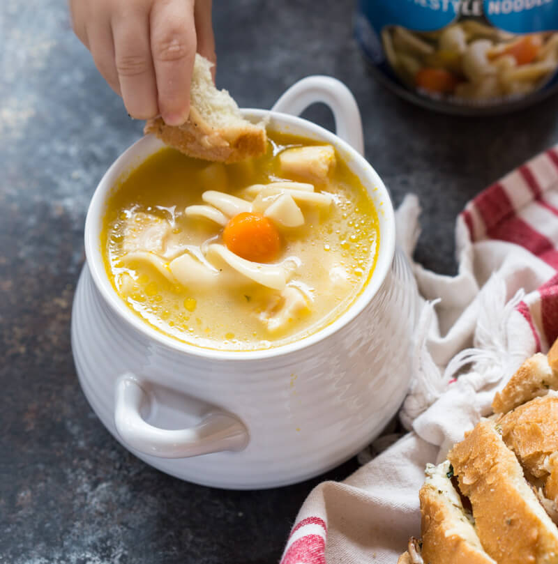 This Cheesy Pull Apart Bread will serve a crowd or simply scale the recipe down for one or two. It's easy to make and tastes delicious with soup!