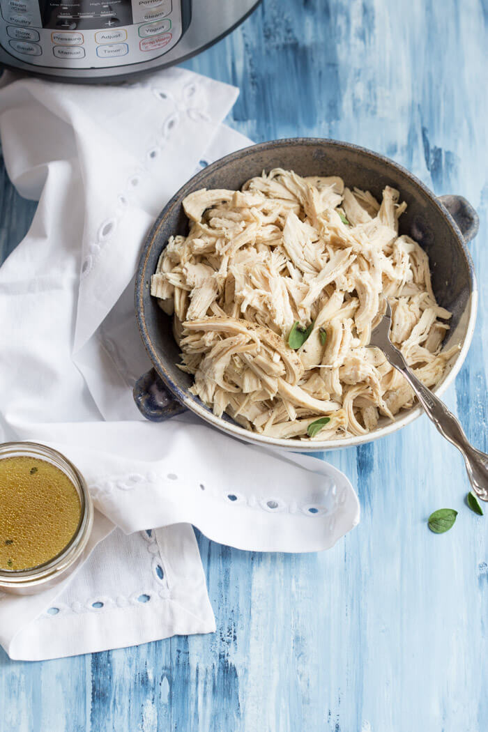 Instant Pot Easy Shredded Chicken