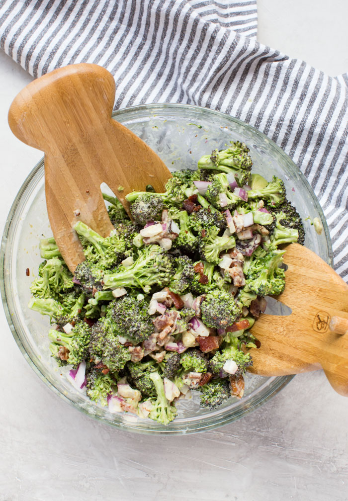 Traditional broccoli salad gets upgraded with creamy avocado and tangy citrusy dressing, you don’t want to leave out this Broccoli Citrus Salad from your next cookout.