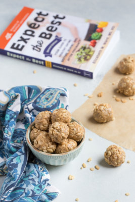 No Bake Nut Butter Crunchies. Nut butter, crispy rice cereal, honey and protein powder mixed together and rolled into an energy ball for your new favorite snack food, or breakfast, or pre workout fuel, or after dinner treat.