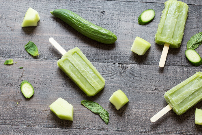 If you’re looking for more YUMMY ways to sneak in a little extra veg into your (or the fam’s) diet, look no further than making a batch (or all 4) of these savory fruit and veggie popsicles.