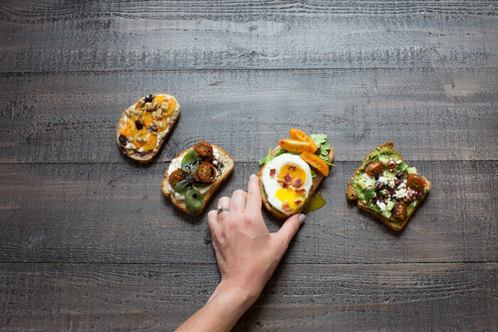 If you’re looking for ways to add veggies to breakfast, try these 4 savory toast combos with tomatoes.