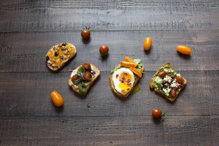 If you’re looking for ways to add veggies to breakfast, try these 4 savory toast combos with tomatoes.