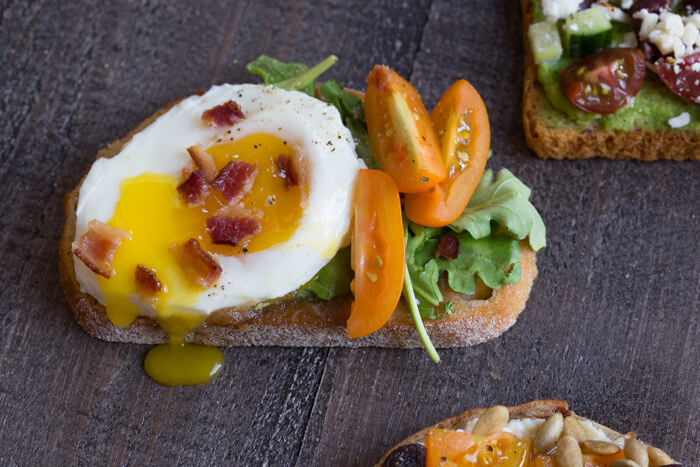 If you’re looking for ways to add veggies to breakfast, try these 4 savory toast combos with tomatoes.