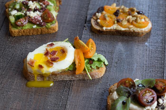 If you’re looking for ways to add veggies to breakfast, try these 4 savory toast combos with tomatoes.