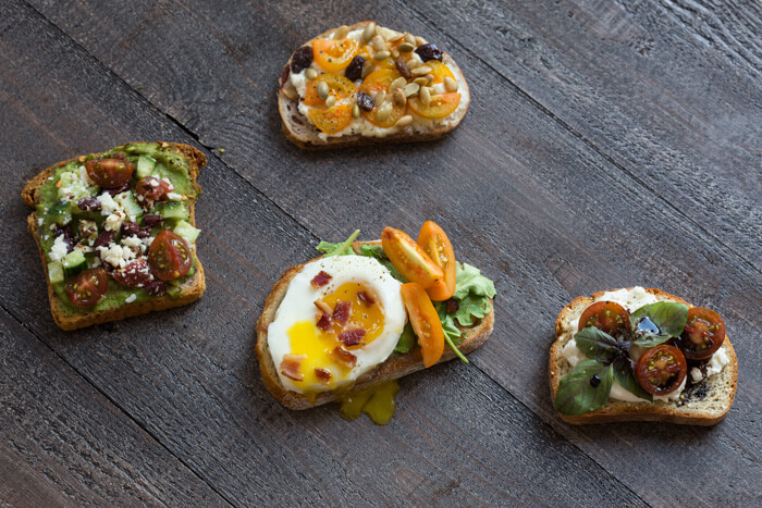 If you’re looking for ways to add veggies to breakfast, try these 4 savory toast combos with tomatoes.